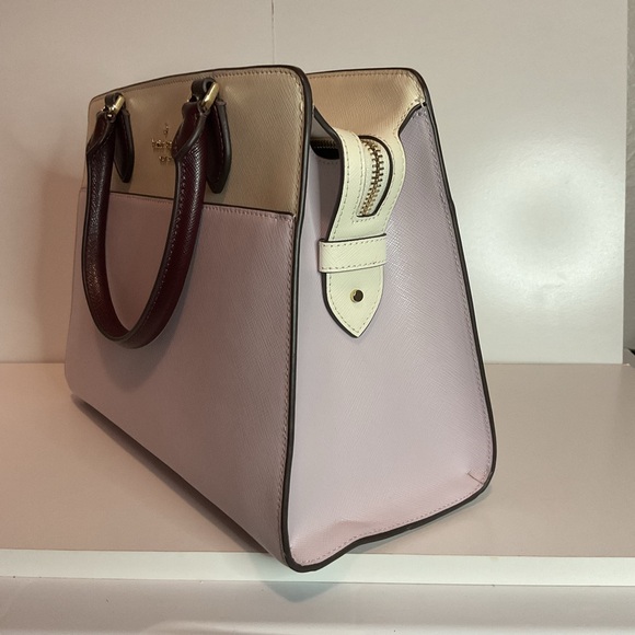 KATE SPADE Madison color block medium satchel Bundled with Bi Fold wallet. - Picture 5 of 13
